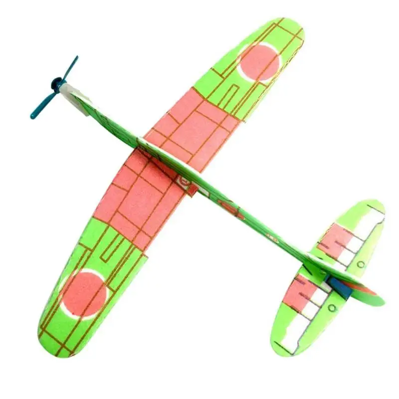 DIY самолет игрушка для детей ручной запуск метательный планерный самолет инерционный пенопласт детский Самолет Модель Дети Открытый FunToys горячие подарки