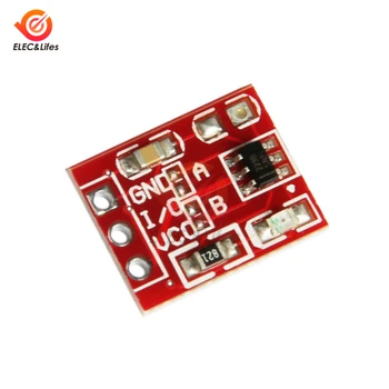 

5Pcs TTP223 Touch Key Switch Module Touching Button Self-Locking/No-Locking Capacitive Switch I/O Single Channel Reconstruction