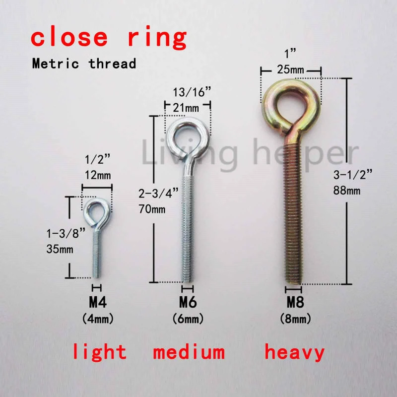 20 x Yeux Pour Filet Rideau fil argent chromé vis Photo Suspendu Cadres