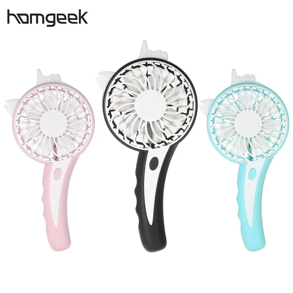 Buy Homgeek Handheld Portable Rechargeable Mini Fan