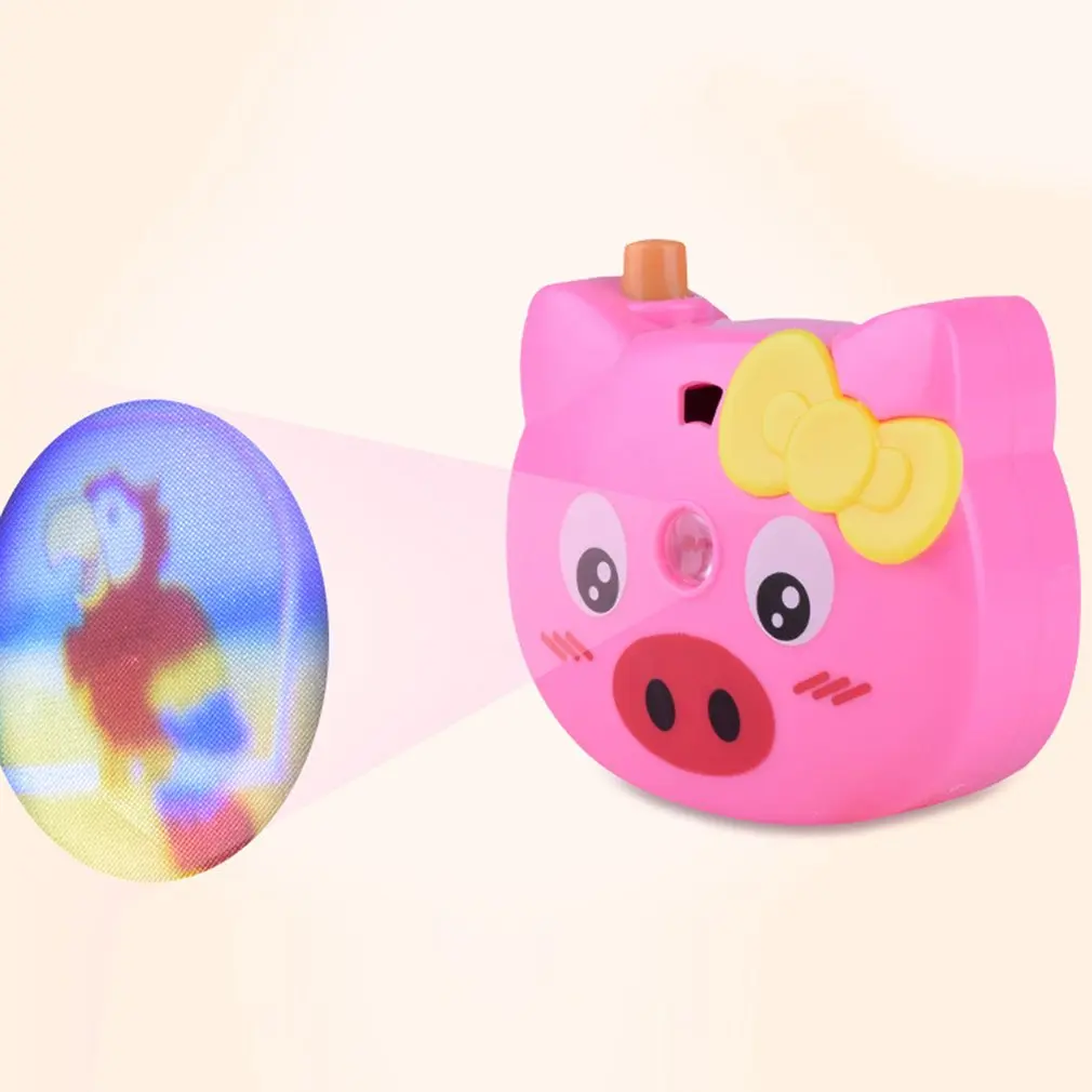 Животный узор световая проекционная камера игрушка обучающая игрушка для детей светящаяся камера с реалистичной проекцией Cattoon животные