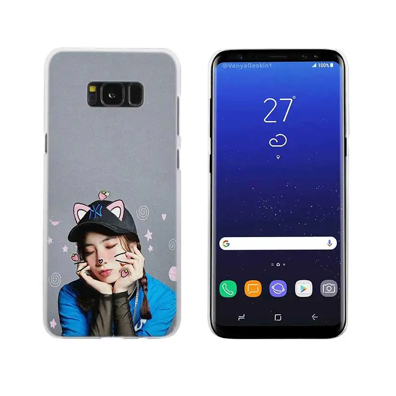 Twice Mina Momo Kpop прозрачный Note 10 9 pro Жесткий чехол для samsung Galaxy S4 S5 S6 S7 S8 S9 Plus Edge Mini s10 lite - Цвет: 12