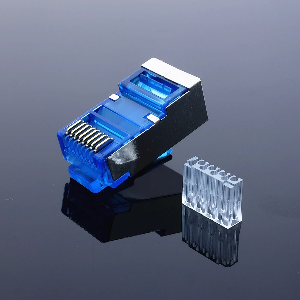 коннектор nikomax rj45/8p8c. вилка rj-45 plug shielded cat6 p/n 110726. коннектор rj-45 8p8c cat. коннектор rj45 ftp. Rg 45 коннектор экранированный.