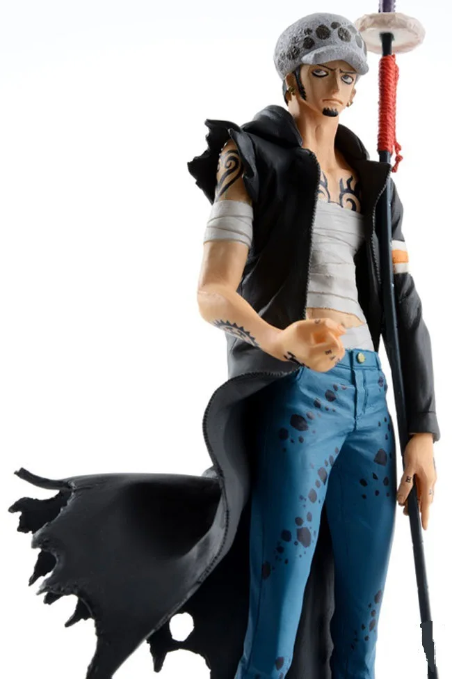 SAINTGI One Piece Trafalgar D Water Law Action Figure Anime Figure PVC ... - SAINTGI One Piece Trafalgar D Water Law Action Figure Anime Figure PVC 15CM Collection MoDel KiDs