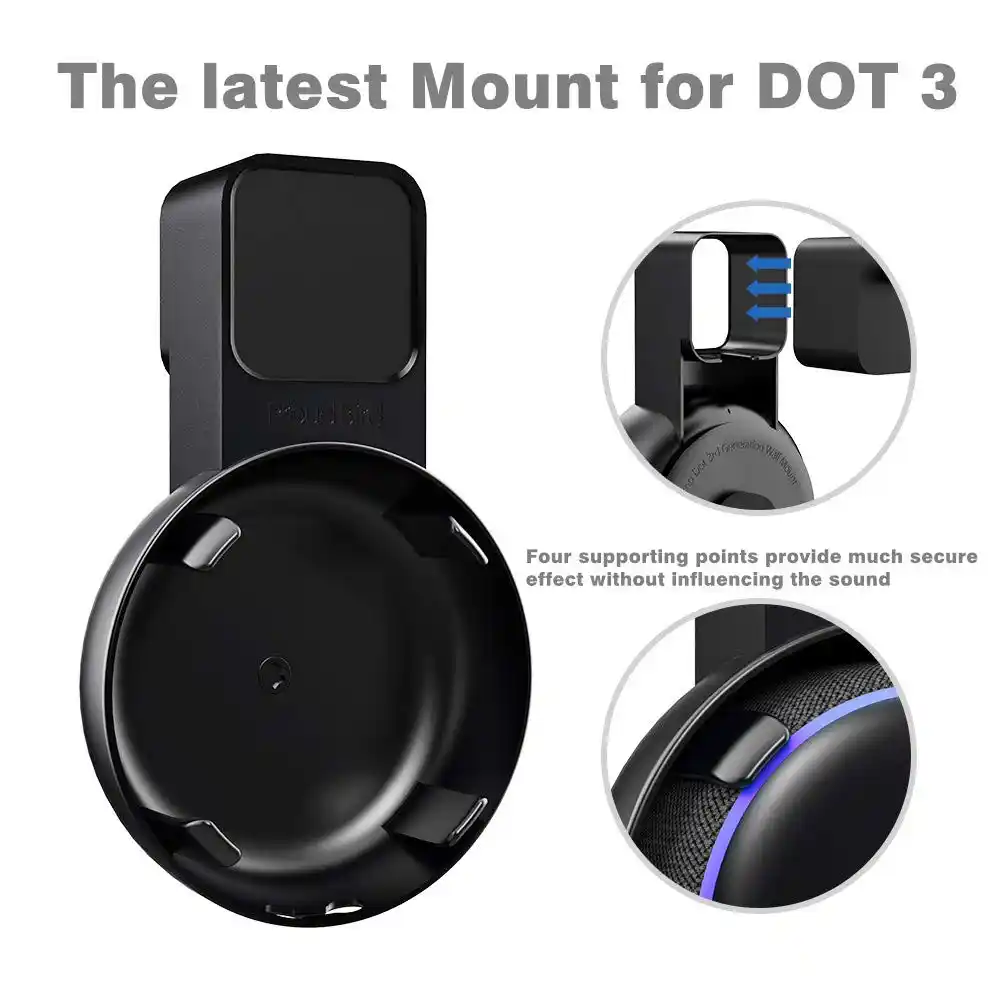 amazon echo dot 3 wall mount