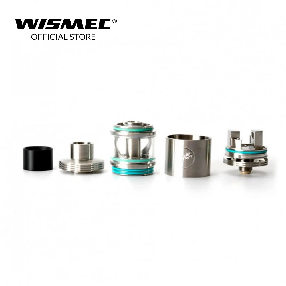 Российский склад 22 мм Диаметр Wismec Cylin RTA бак с 3,5 мл топ-заполнение воздуха инновационная катушка с зазубриной электронной сигареты