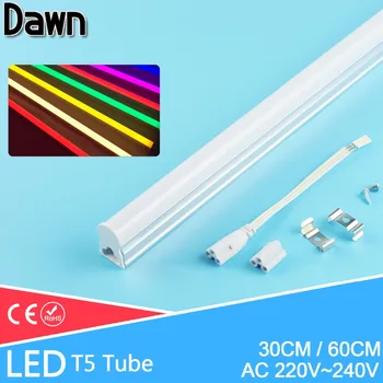 

LED T5 Tube 6W 10W 30CM 60CM 220V~240V LED Fluorescent Light Tube LED T5 Lamps T5 lamp led Warm Cold White Neon 1Feet 2Feet