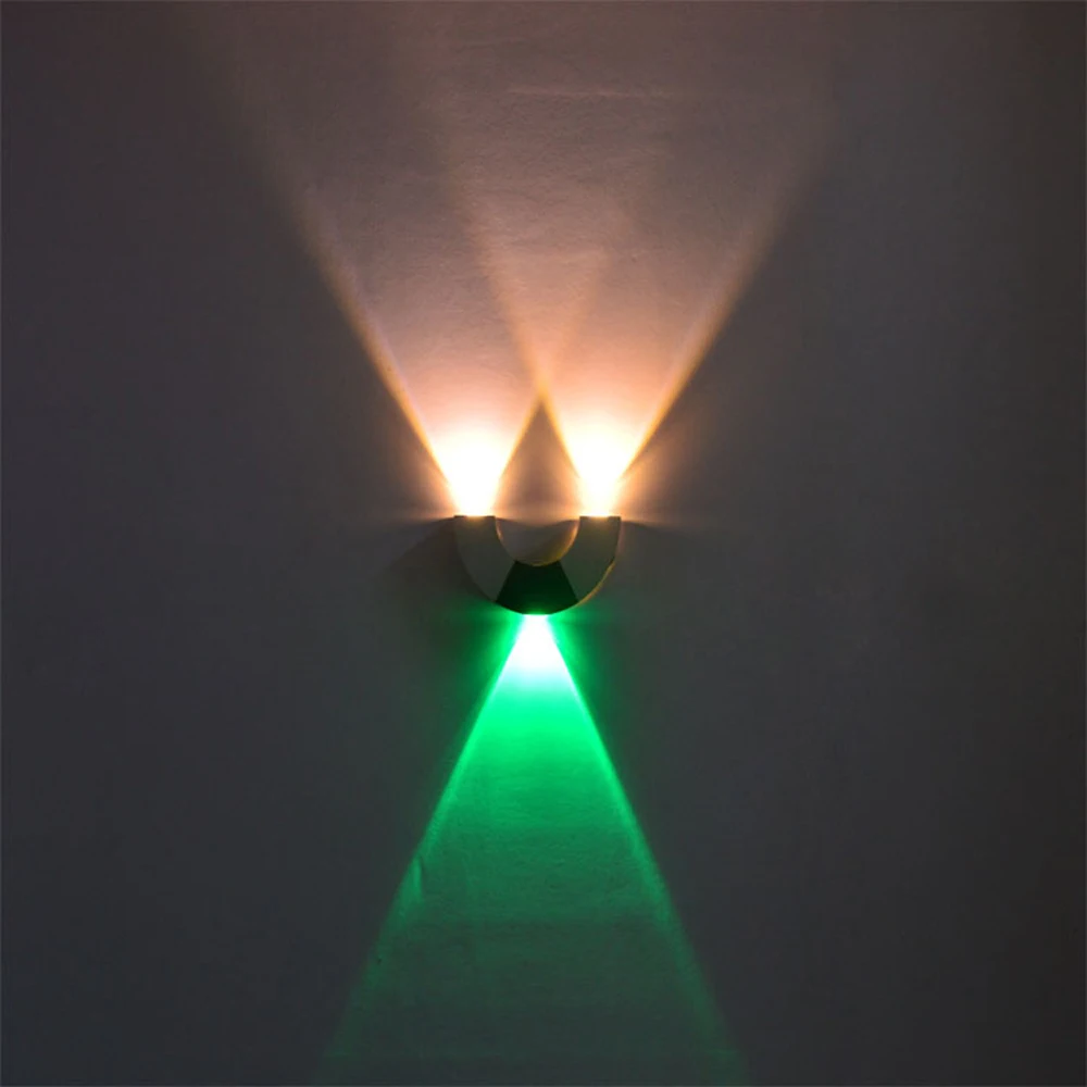 3w Aluminum LED projection Wall mounted lamp Home decoration Wall