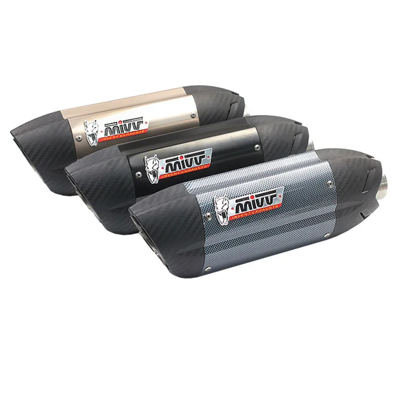 

51MM Motorcycle Exhaust Muffler Pipe With Moveable DB Killer Z800 Devil 796 Modified Exhaust Pipe