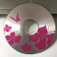 50 дисков класса А+ розовая бабочка пустая печать 52x700 MB CD-R