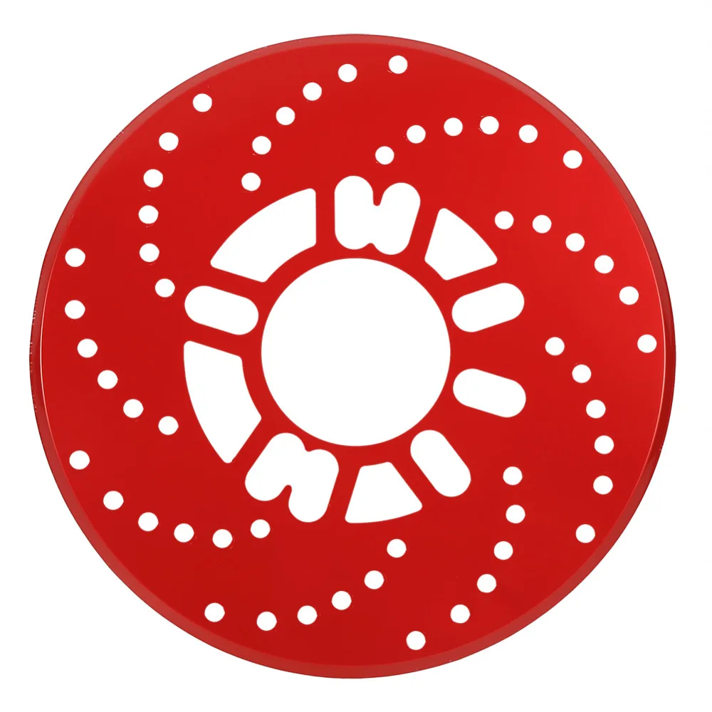 1 компл. авто алюминиевый диск тормозной декоративная отделка Чехлы для мангала модернизации 26 см красный