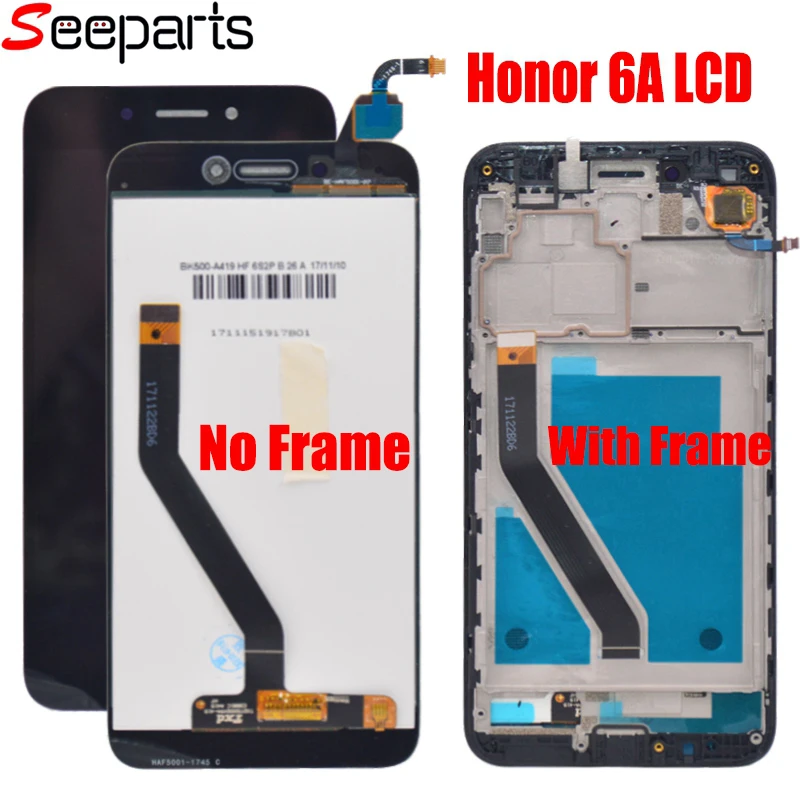 Новый ЖК-экран 5 0 дюйма для Huawei Honor 6A DLI-AL10 LCD дисплей + сенсорный экран дигитайзер в