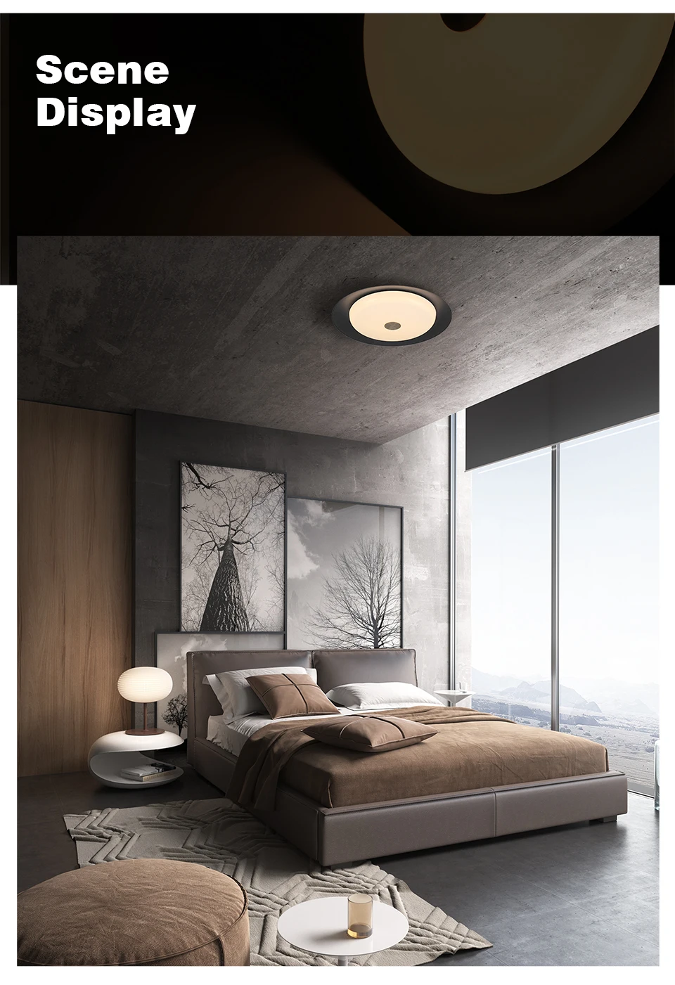 Aisilan современный светодиодный потолочный светильник водонепроницаемый пылезащитный мягкий светильник ing скандинавский для гостиной спальни кухни столовой AC85-260V