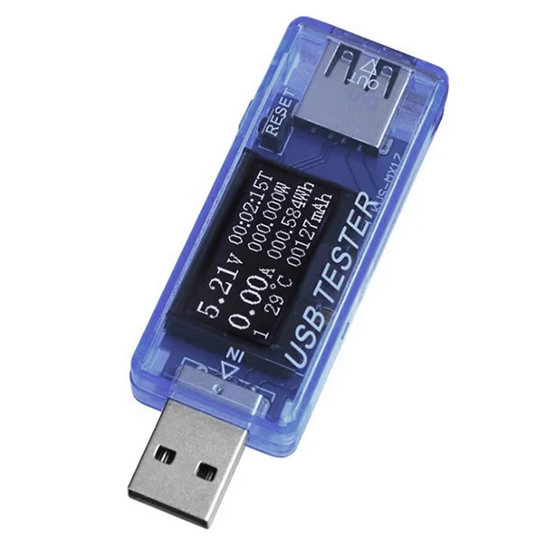 USB вольтметр тестер для зарядного устройства цифровой постоянного тока