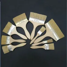 Кисти для краски стен, масло для деревянных ручек, кисть для рисования, ручная чистка, набор инструментов для рисования