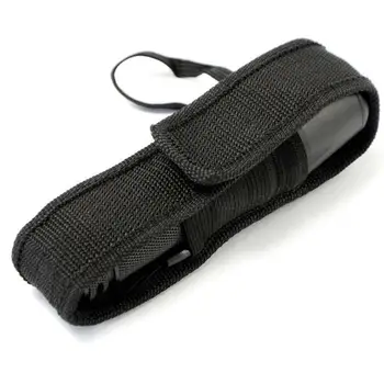 

High quality Flashlight Holder Case Nylon Torch Light Holster Holding Belt Flashlight Camping Hiking Accessory Travel Kits