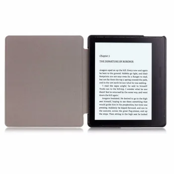 

(100PCS/Lot) Good Quality Ultra Slim smart Luxury PU Cover For Amazon Kindle Oasis Folio Case