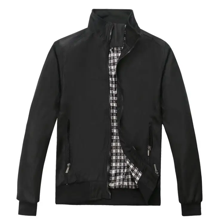 New 2019 Spring Jacket Men Fashion Casual Loose Jacket Sportswear Bomber Jacket Mens Coats Plus Size M- 5XL
