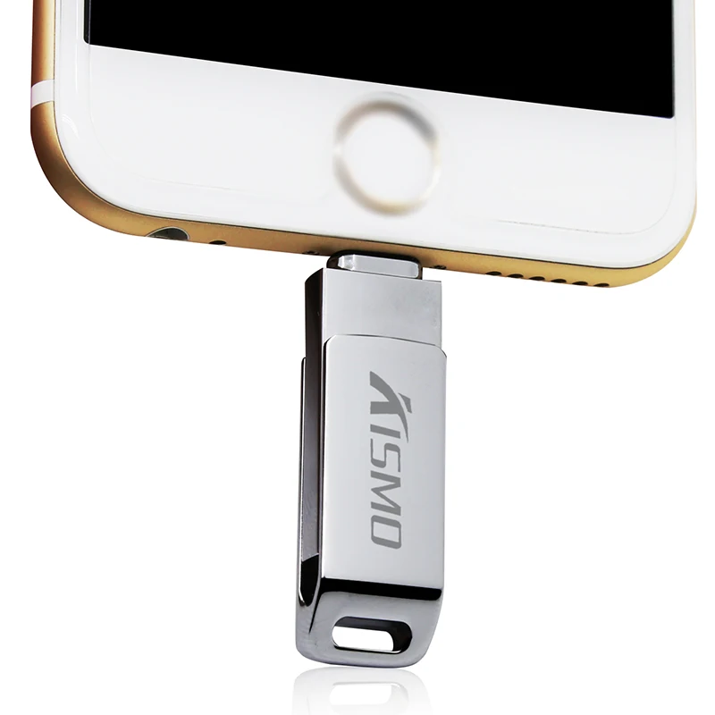 Металлический USB флеш накопитель Kismo портативная карта памяти подарок u диск OTG