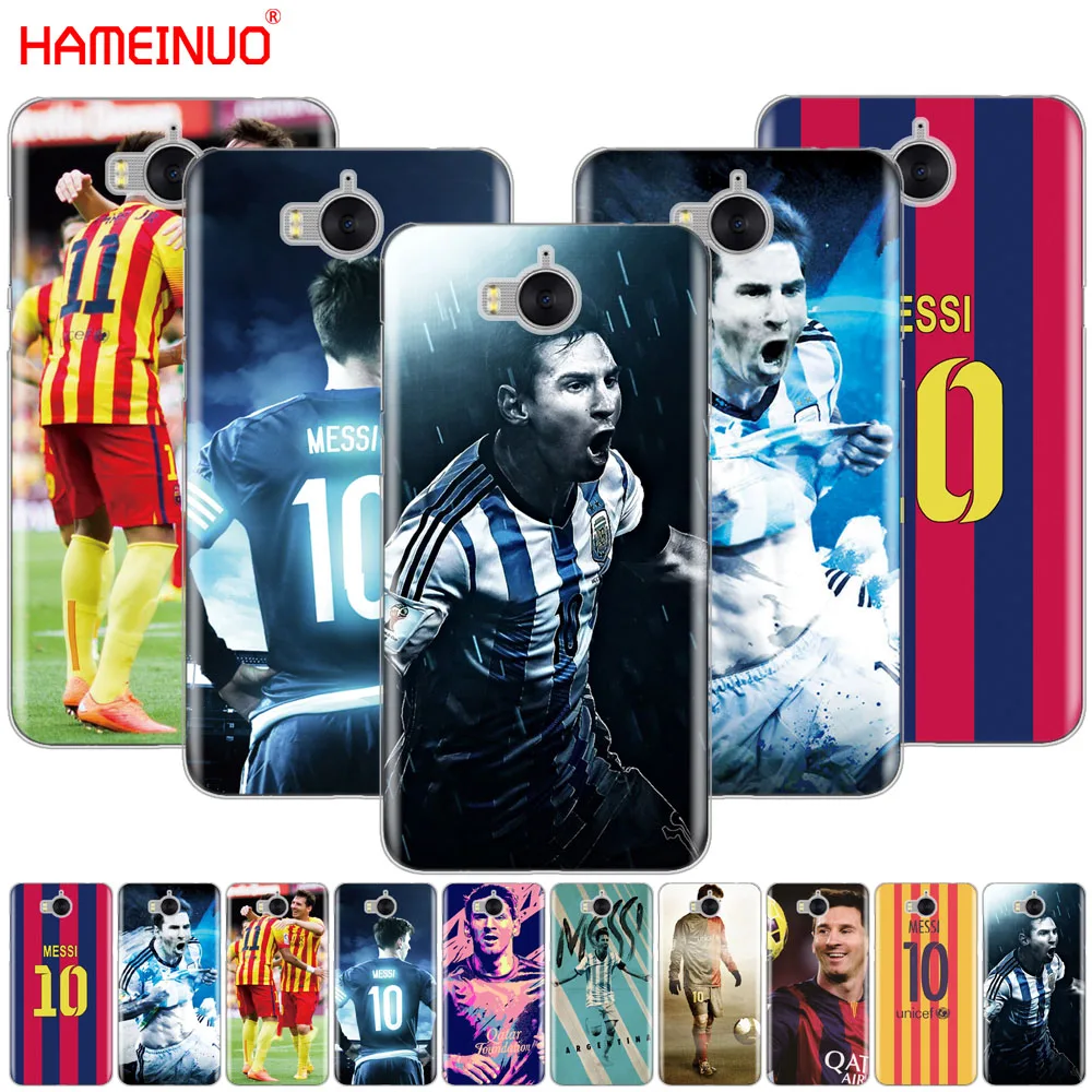 

HAMEINUO Lionel Messi cell phone Cover Case for huawei honor 3C 4X 4C 5C 5X 6 7 Y3 Y6 Y5 2 II Y560 2017