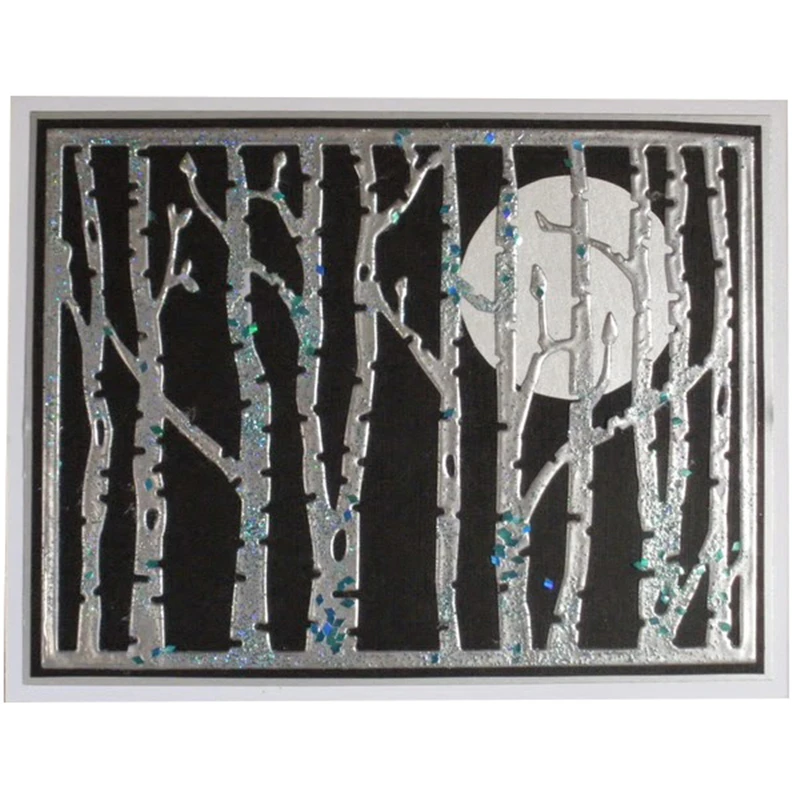 

DiyArts Tree Background Metal Cutting Dies New 2019 for Craft Dies Scrapbooking Album Embossing Die Cut Decoration Metal Dies