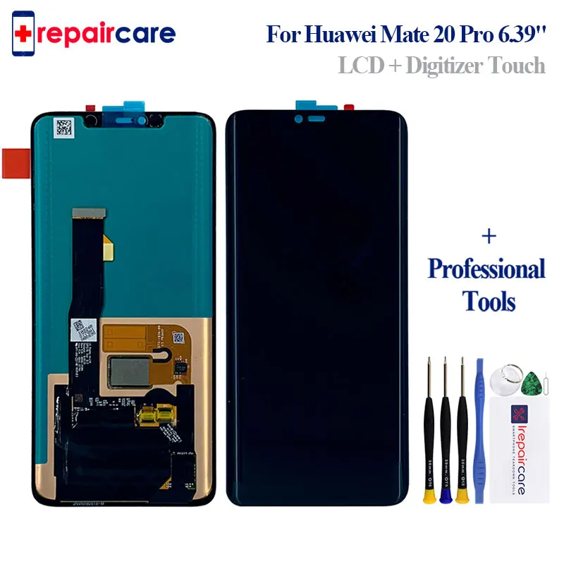 ЖК дисплей 6 39 дюйма для Huawei Mate 20 Pro сенсорный экран дигитайзер в сборе ремонт Mate20 с
