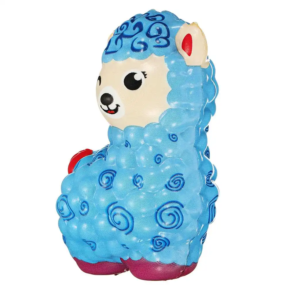 10,5*7,5 cmColorful Alpaca So Cute мягкая медленно поднимающаяся игрушка с упаковкой BagCream ScentedRandom цветная рельефная забавная Подарочная игрушка