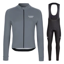 Ropa ciclismo invierno hombre termica зимняя одежда для велоспорта серая мужская одежда для велоспорта Теплая Флисовая одежда с длинным рукавом