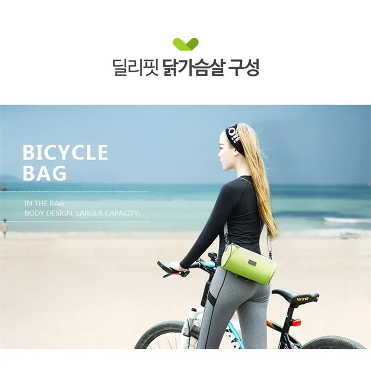 Top Bicycle Front Tube Bag Waterproof Touch Screen Bike Handlebar Basket Cycling  Front Frame Phone Case Bicycle Accessories 10