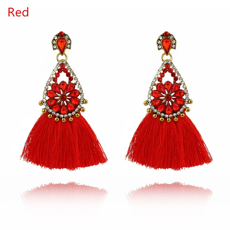 Water Drop Flower Earrings1