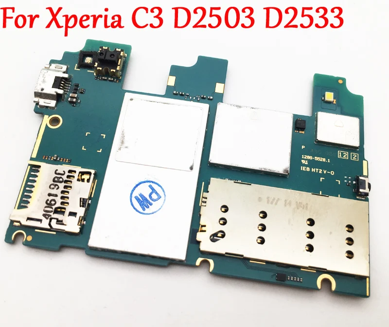 

Tested Full Work Original Unlock Motherboard For Sony Xperia C3 D2502 D2503 D2533 Logic Circuit Electronic Panel