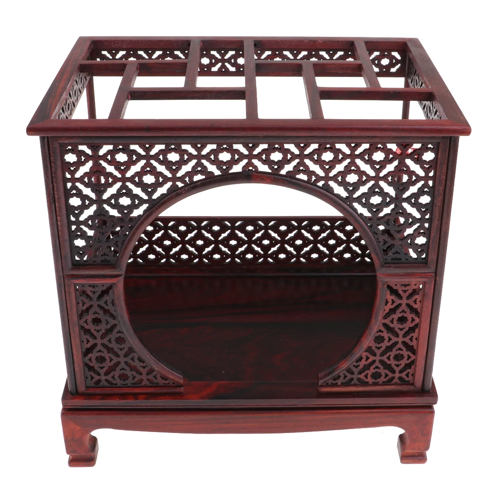 

1/6 Scale Wooden Chinese Moon Gate Bed for Hot Toys Dolls House Furniture Model Collections