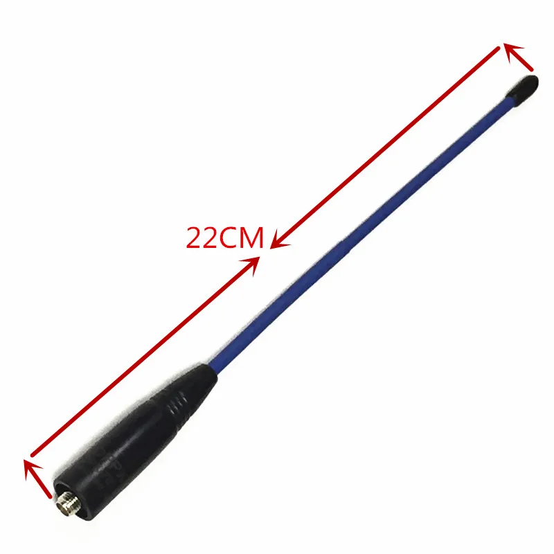 Новая синяя двухсегментная мягкая антенна 144/430 sma f для baofeng UV5R UV82 UV6 UV8 BF888S