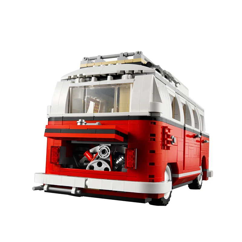 1334 шт T1 Camper Van Car City Compatibie Строительные блоки Набор игрушек DIY Развивающие детские