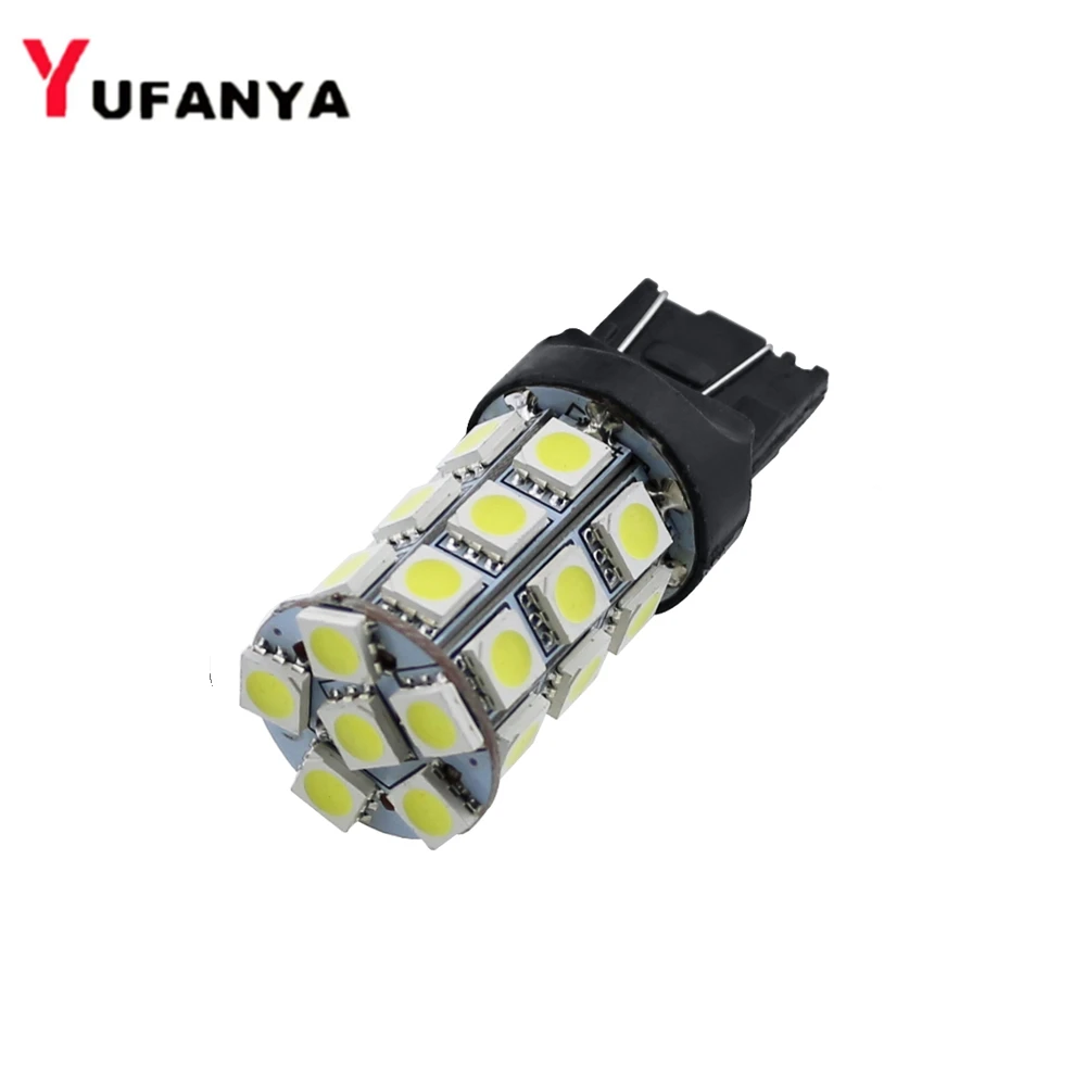 T20 W21/5W 7443 13 SMD 5050 светодиодный чистый белый автомобильный светильник источник