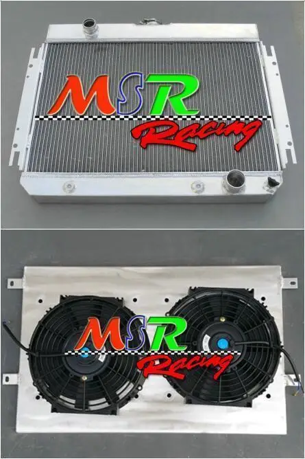 ALUMINUM RADIATOR /&fanS 1963-1968 CHEVY BELAIR Impala AT//MT 1964 65 1966 1967