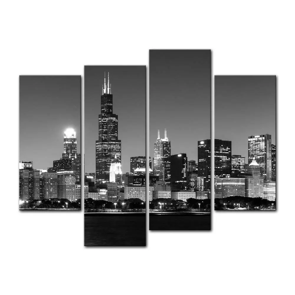 Popular Black And White Cities Wall Artbuy Cheap Black And White - Panels Framed Black And White City Painting Canvas Wall Art Picture Homedecoration Living Room popular black and white cities wall artbuy cheap black and white - panels framed black and white city painting canvas wall art picture homedecoration living room