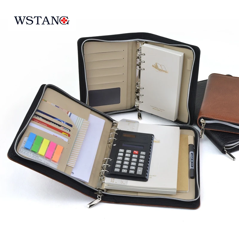laptop and folder bag
