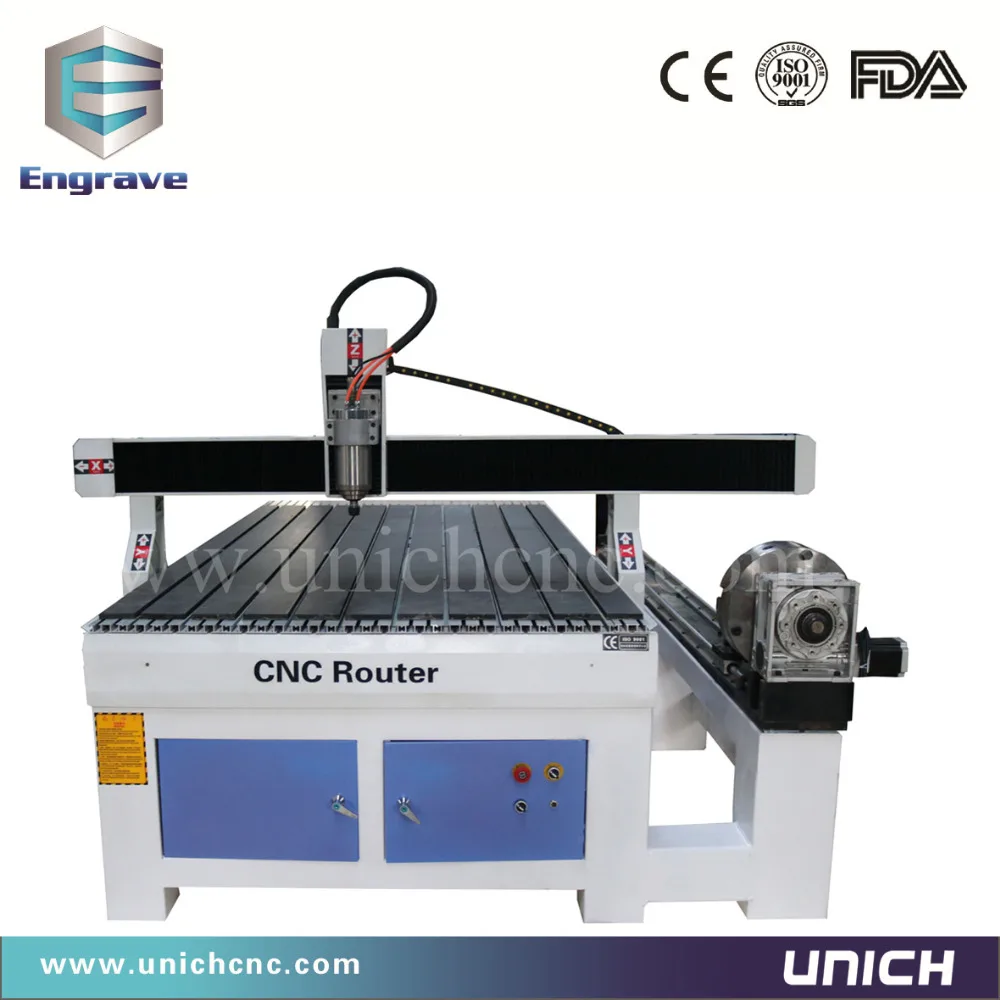 Unichcnc ось вращения прилагается Китая ЧПУ для гравировки и резки