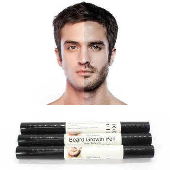 

2019 Hot Sale Natural Face Beard Mustache Sideburns Growth Enhancer Fast Grow Liquid Oil Pen High Quality t6