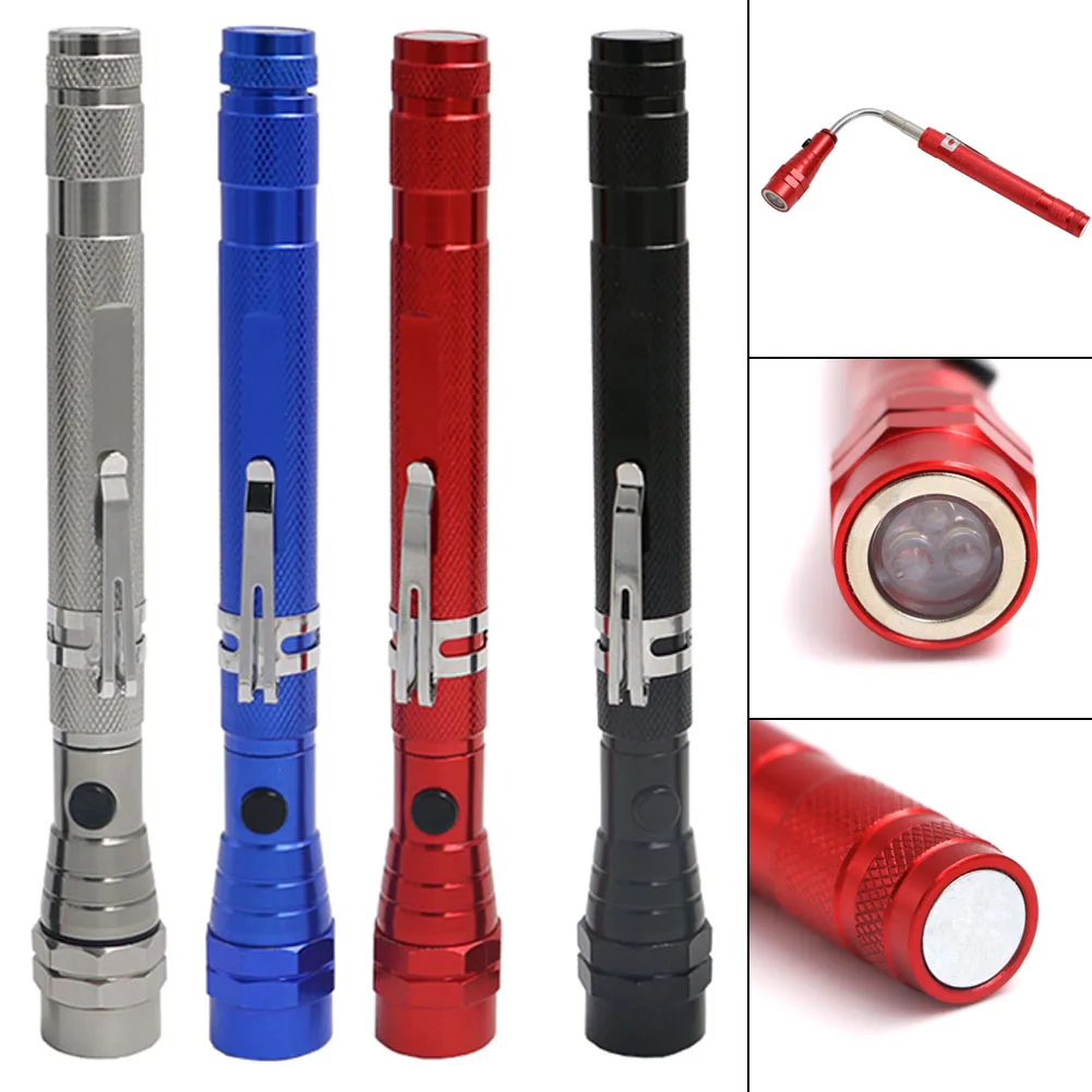 Pocket LED Work Light with Flexible Super bright Flashlight