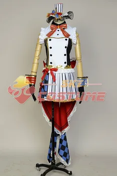 

LoveLive! Nico Yazawa Cafe Maid Uniform Dress Cosplay Costume Full Set For Women Girls Halloween Party