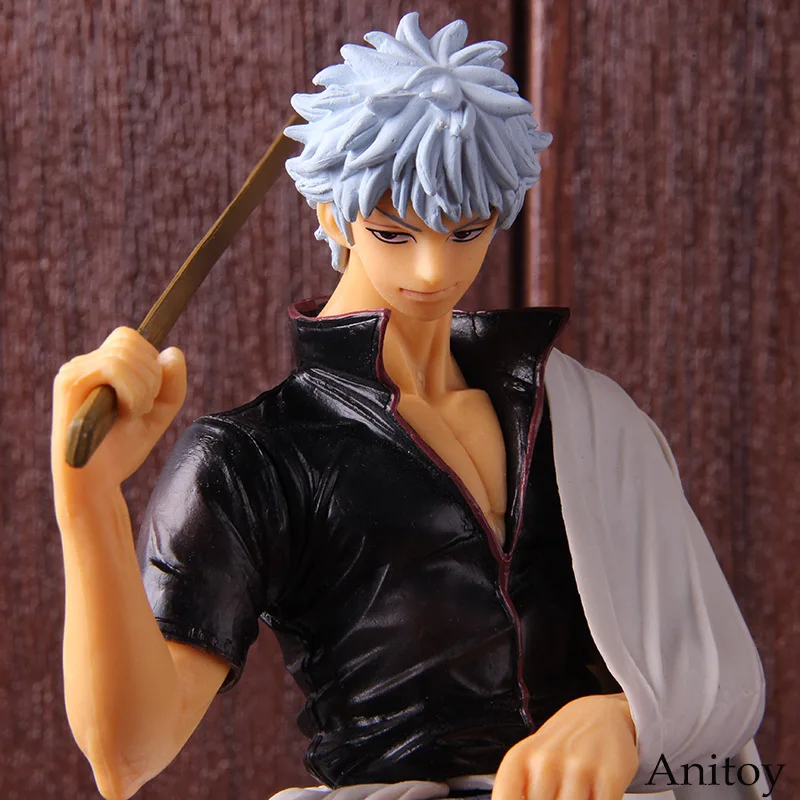 Banpresto Gintama Sakata Gintoki Master Stars Piece ПВХ Серебряная Душа фигурка Коллекционная модель игрушки