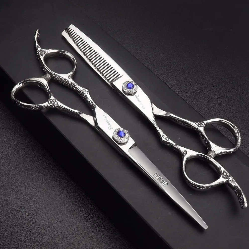 6 Inch Left Handed Professional Stainless Steel Scissors Hairdressing 6-inch-left-handed-professional-stainless-steel-scissors-hairdressing