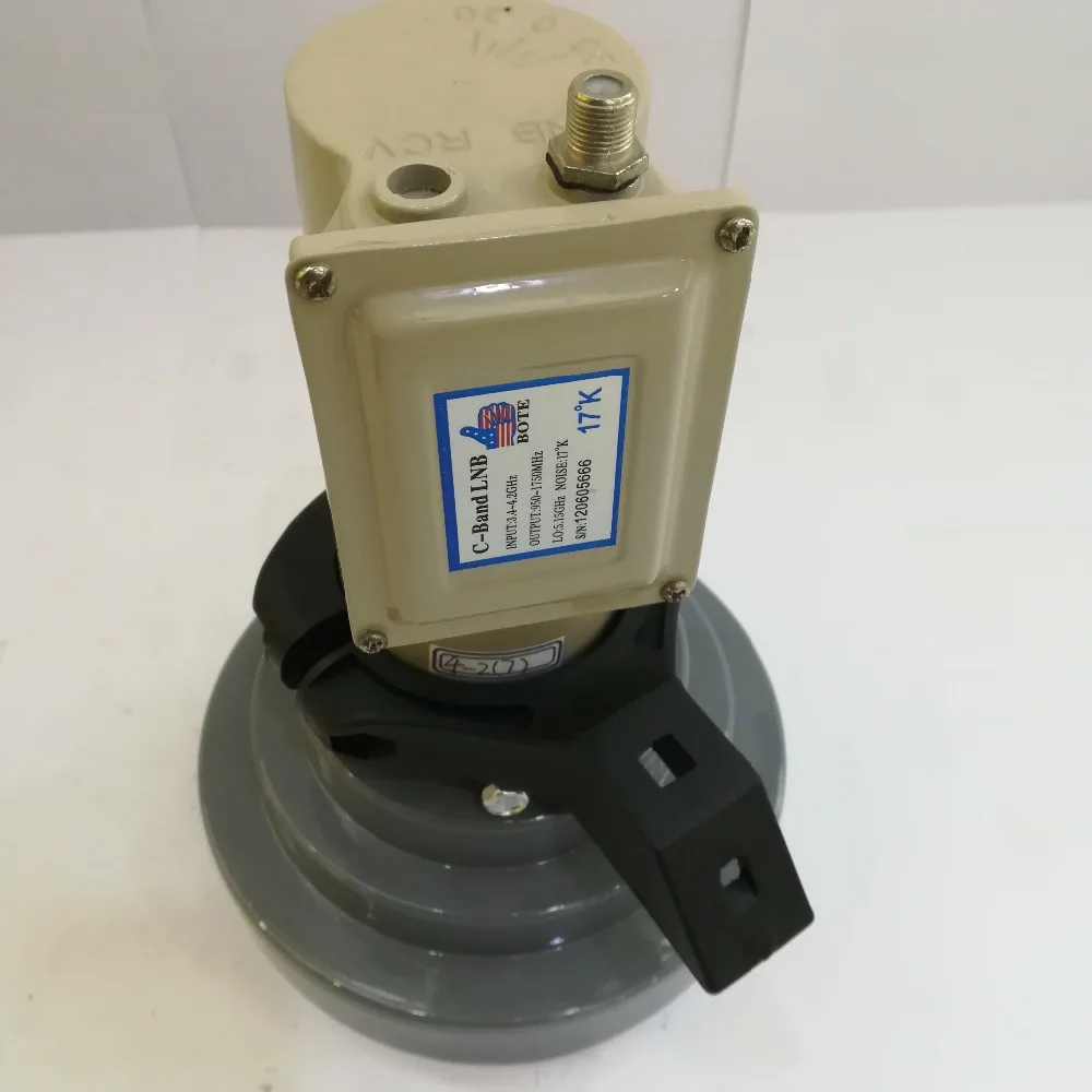

Factory price c band single lnb + scalar ring and lnb holder braket