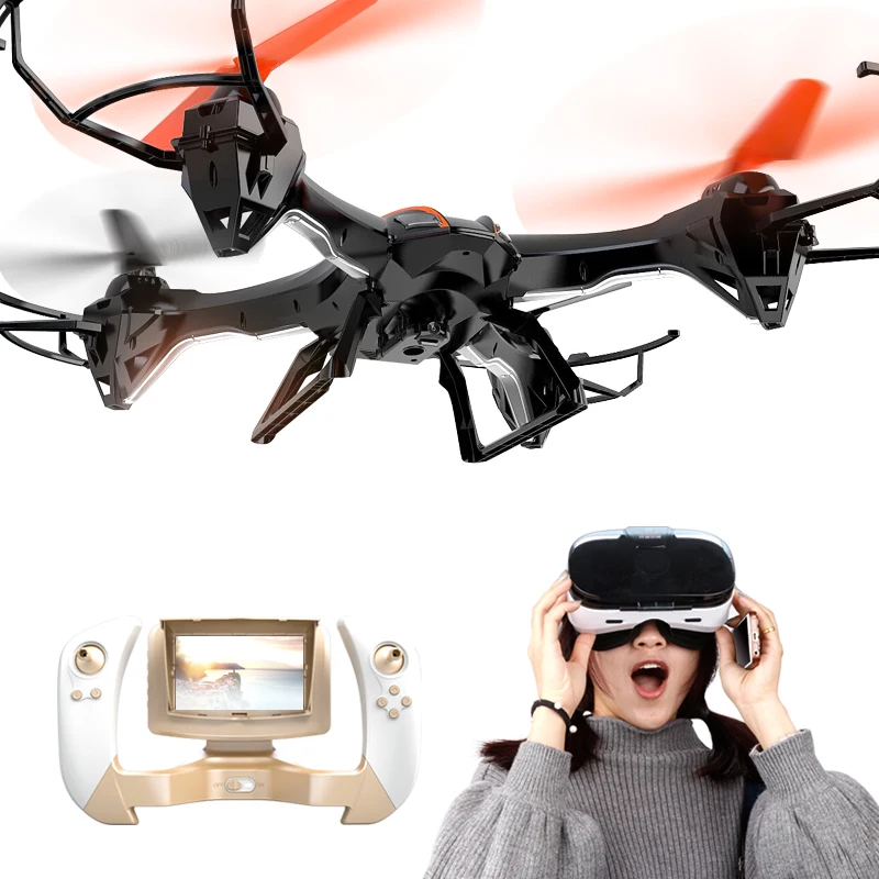 FAST TRAK WI FI RC Quadcopter Дрон с HD Камера VR 3D вид FPV функции 2 4 г 4CH 6 оси гироскопа Headless режим