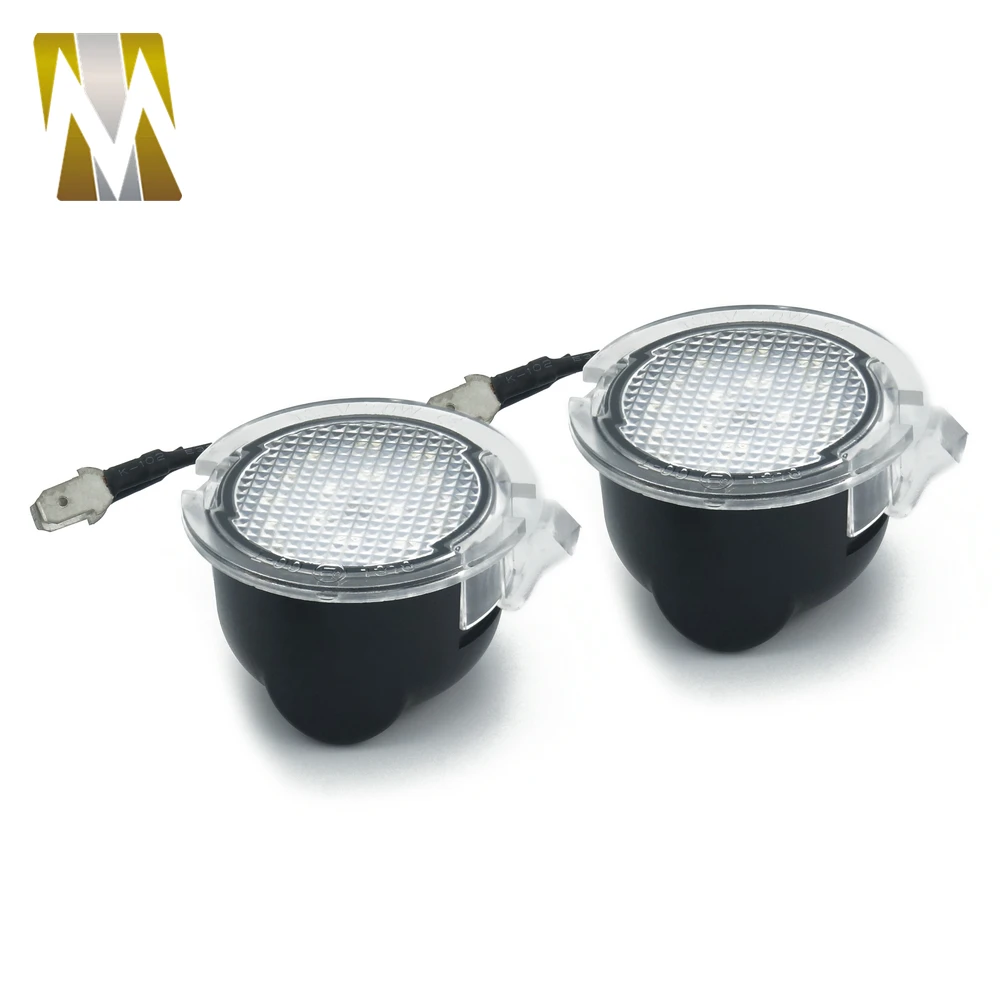 For Ford Edge Mondeo Explorer Taurus F-150 Pick Up F150 Heritago S-max LED Under Side Mirror Light Rearview Mirror Puddle Lamp (2)