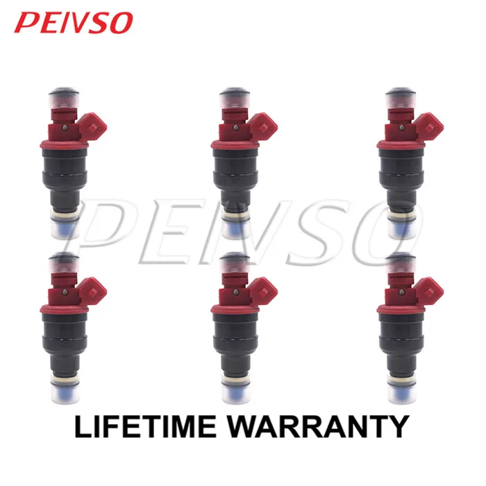 

PEIVSO 6pcs 0280150931 Fuel Injector For Ford Explorer 1993~1996 Ranger 1993~1996 Aerostar 1996 Mazda Navajo B4000 4.0L V6