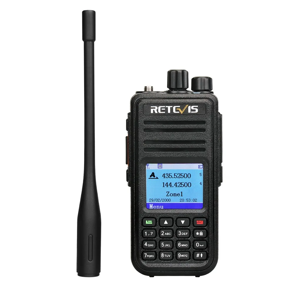 Retevis RT3S DMR Digital Walkie Talkie (GPS) Dual Band VHF UHF Ham Radio Amador Two Way Radio Transceiver RT3 Upgraded Version