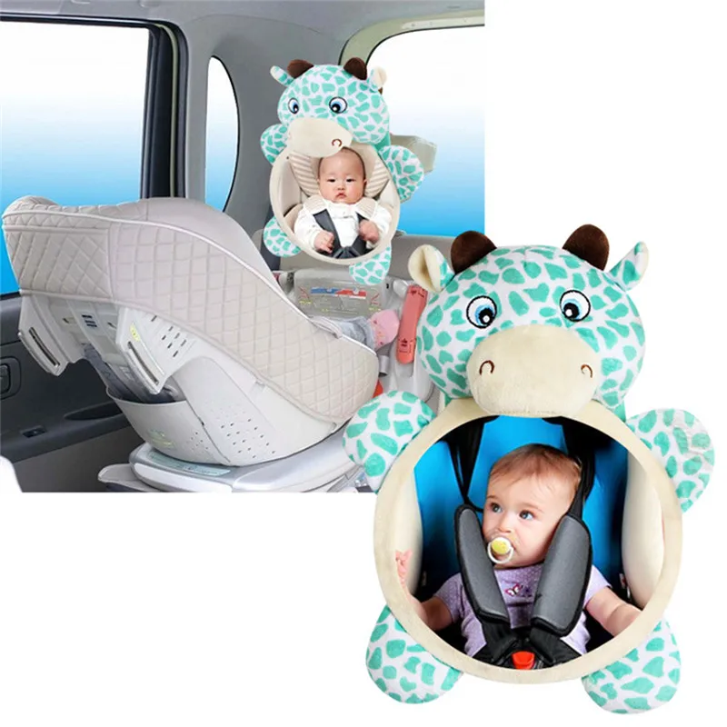 Wide View Rear Adjustable Safety Seat Car Back font b Interior b font Baby Mirror Headrest